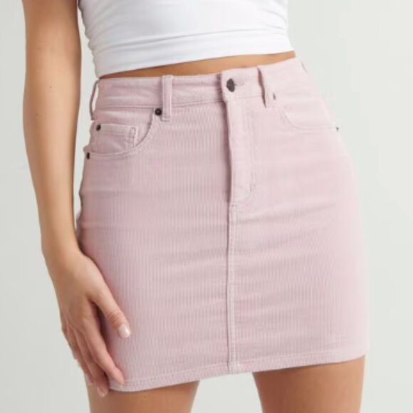 Garage Pink Corduroy Mini Skirt – Size XS - Picture 2 of 5